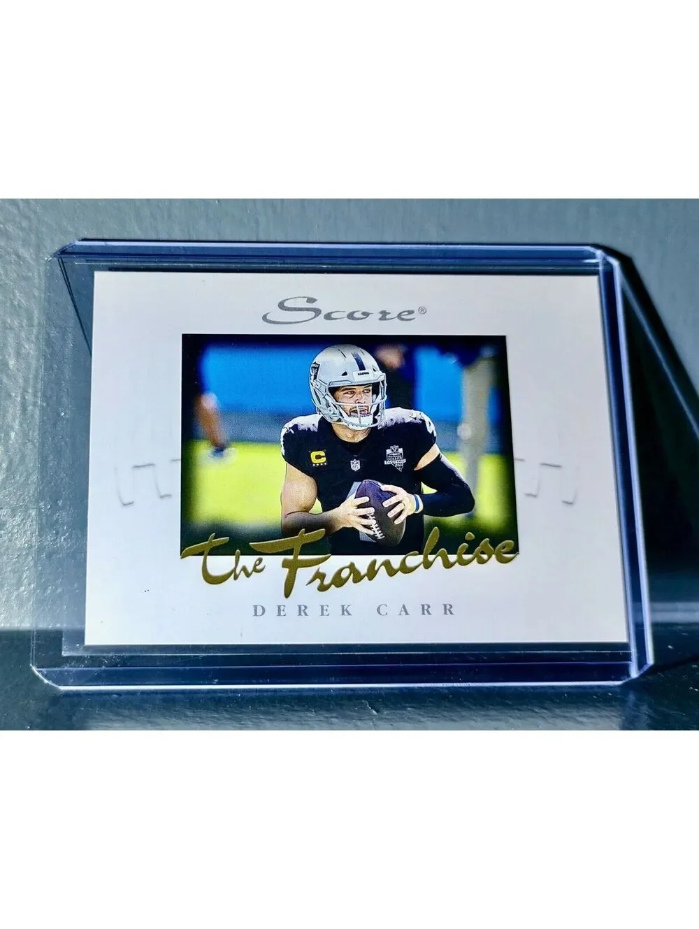 Derek Carr 2020 Panini NFL Instant Score The Franchise #10 Card 1/1251